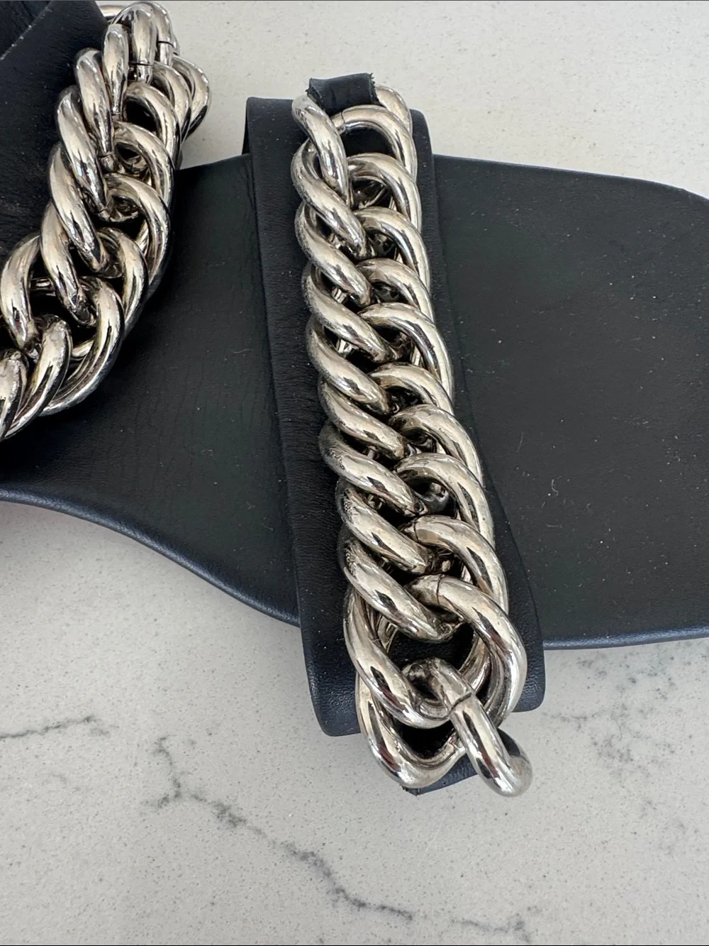 Anine Bing black leather